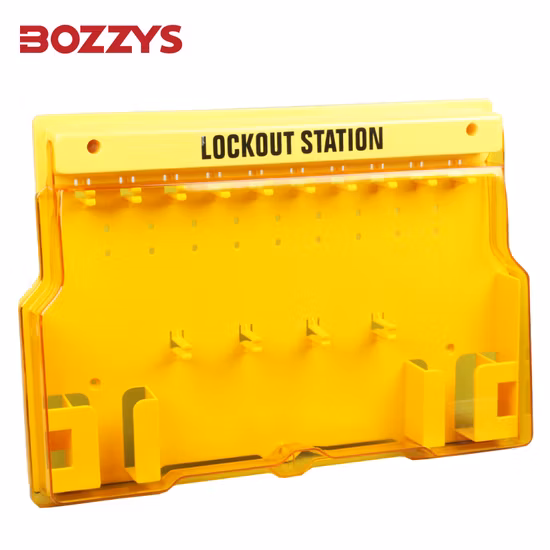 Bozzys Engineering Plastic PC Safety Padlock Lockout Stations