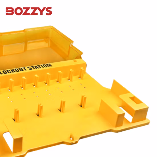Bozzys Engineering Plastic PC Safety Padlock Lockout Stations