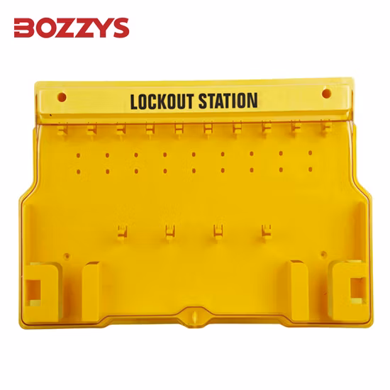 Bozzys Engineering Plastic PC Safety Padlock Lockout Stations