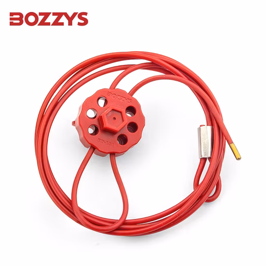 Bozzys CE Nylon PA Steel Multipurpose Wheel Type Cable Lockouts