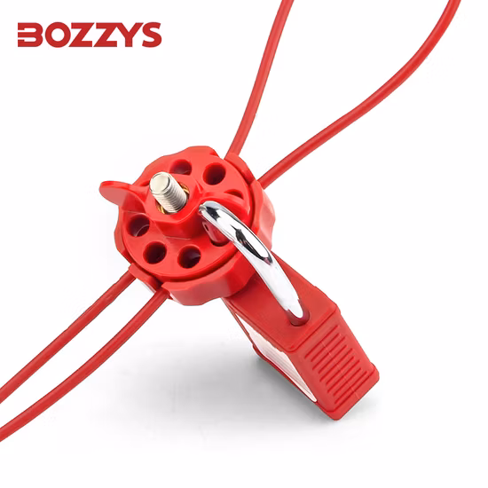 Bozzys CE Nylon PA Steel Multipurpose Wheel Type Cable Lockouts