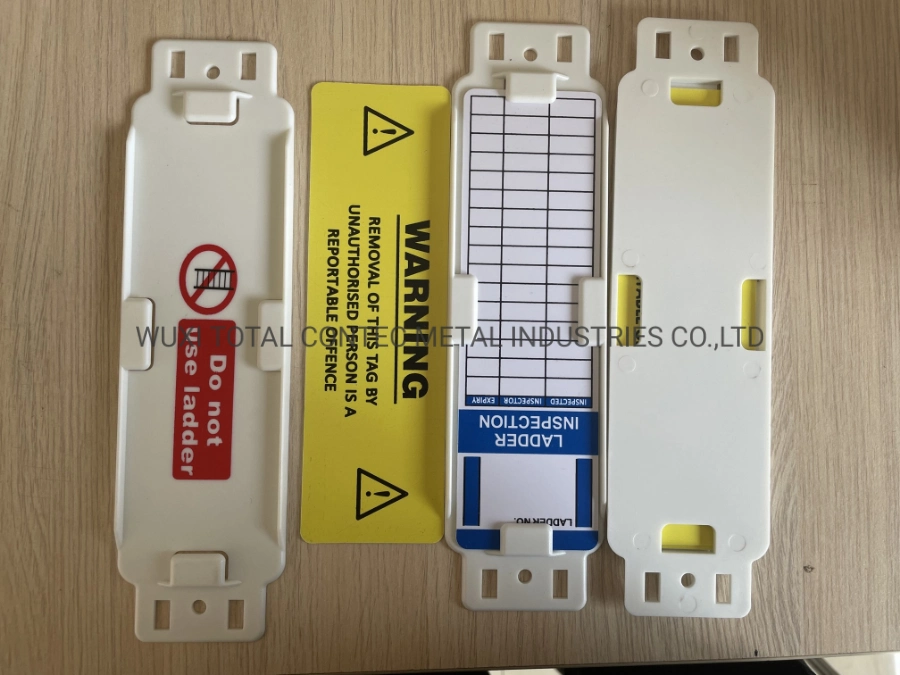 Printable Universal Warning Sign Plastic Tower Scaffold Safety Tag Kits