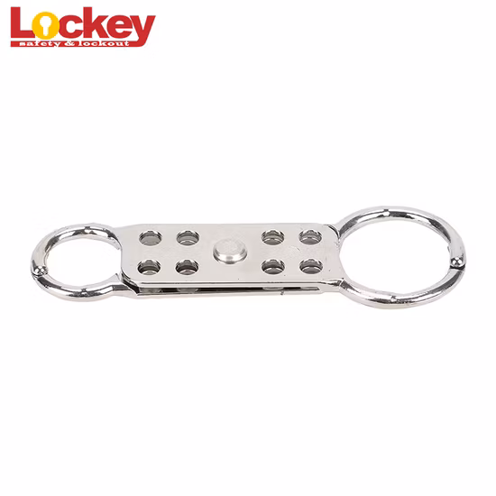 Cerrojo de bloqueo industrial de aluminio de doble extremo con 8 orificios de bloqueo 25 mm 38 mm