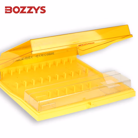 Estación de bloqueo avanzado con combinación de materiales de PC