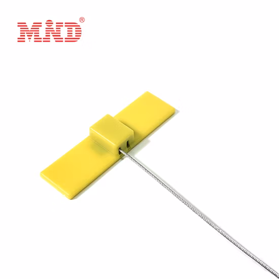 Dispositivo de bloqueo de cable de seguridad personalizado Sello de cable industrial Etiqueta de bloqueo ajustable Bloqueo de cable de seguridad