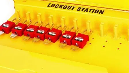 Diseño de una pieza de la estación de bloqueo de seguridad Loto ABS