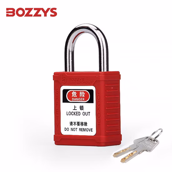 Candado de seguridad con arco de 25 mm de longitud