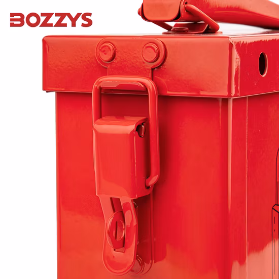 Caja de kit portátil de bloqueo de grupo de alta capacidad de seguridad