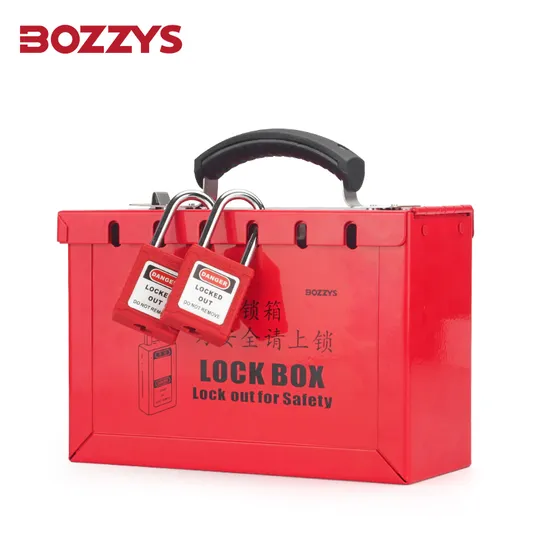 Kit de bloqueo de seguridad de acero portátil de fabricación Bozzys