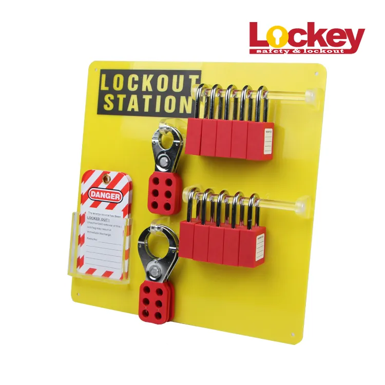 Kit de bloqueo eléctrico de seguridad portátil industrial Lockey Loto