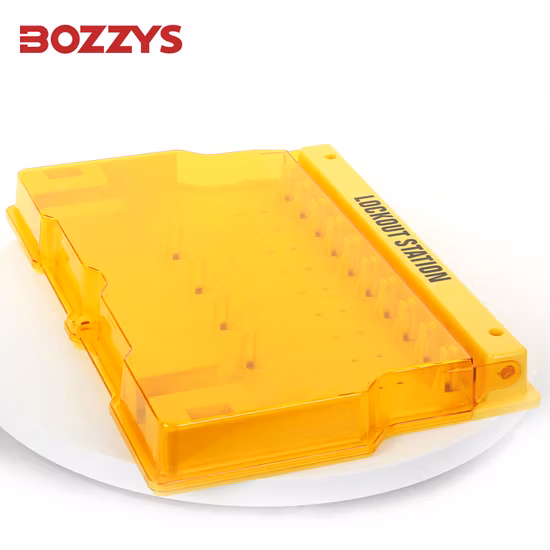 Estaciones de bloqueo con candado de seguridad para PC de plástico de ingeniería de Bozzys