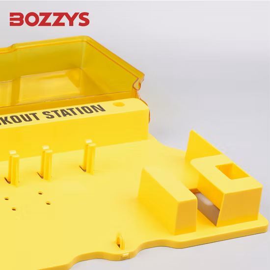 Boshi Lock Board Tagout Estación de bloqueo (BD-B101)